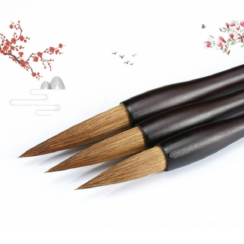 Chinese Calligraphy Writing Brush Pen Set Weasel H..
